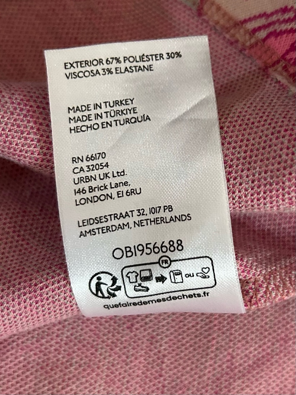 Maeve Anthropologie Floral Jacquard Sz M Quarter Zip Polo Top Pink Green Preppy - Picture 9 of 13